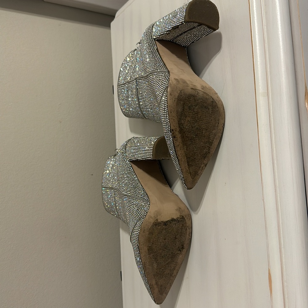 Steve Madden Rhinestone Boots - Picture 3 of 5
